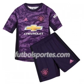Camisetas Niños Manchester United Portero Primera Equipacion 2019/2020